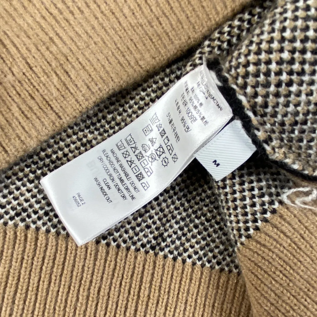 【BURBERRY 公式旗艦店】バーバリー  セーター好評に付き再入荷！241231