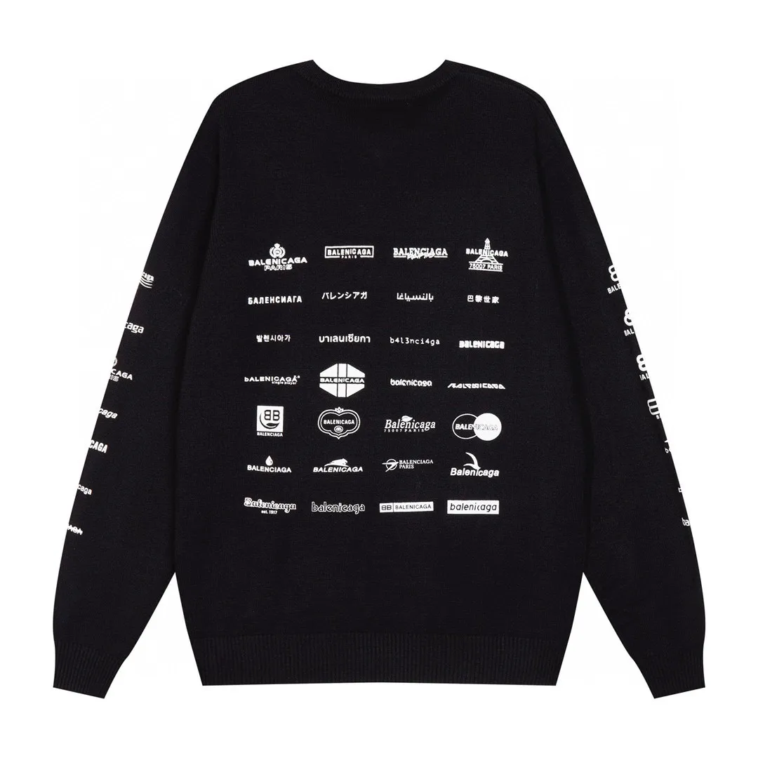 【BALENCIAGA  公式旗艦店】バレンシアガ   セーター好評に付き再入荷！ 241101