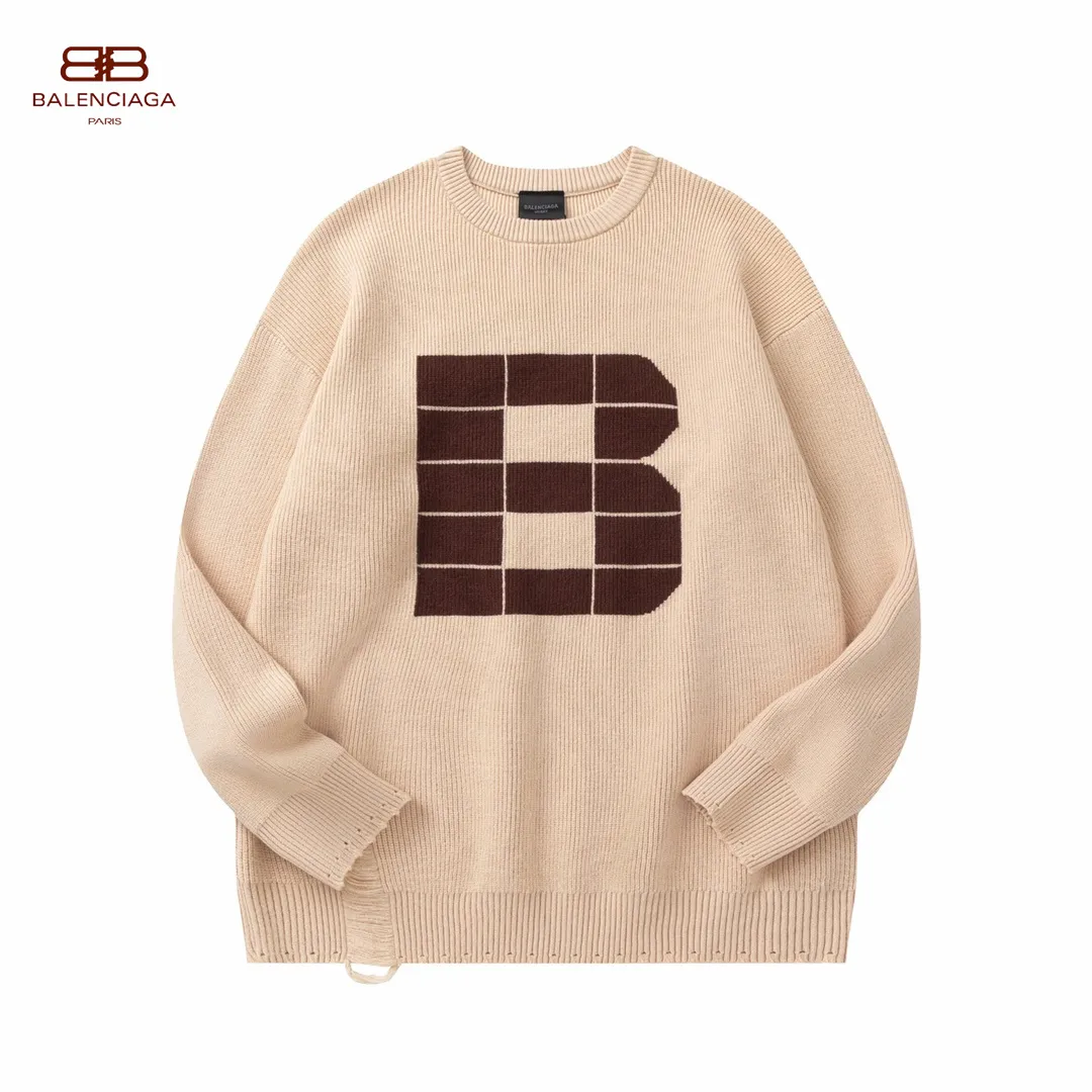 【BALENCIAGA  公式旗艦店】バレンシアガ   セーター好評に付き再入荷！ 241101