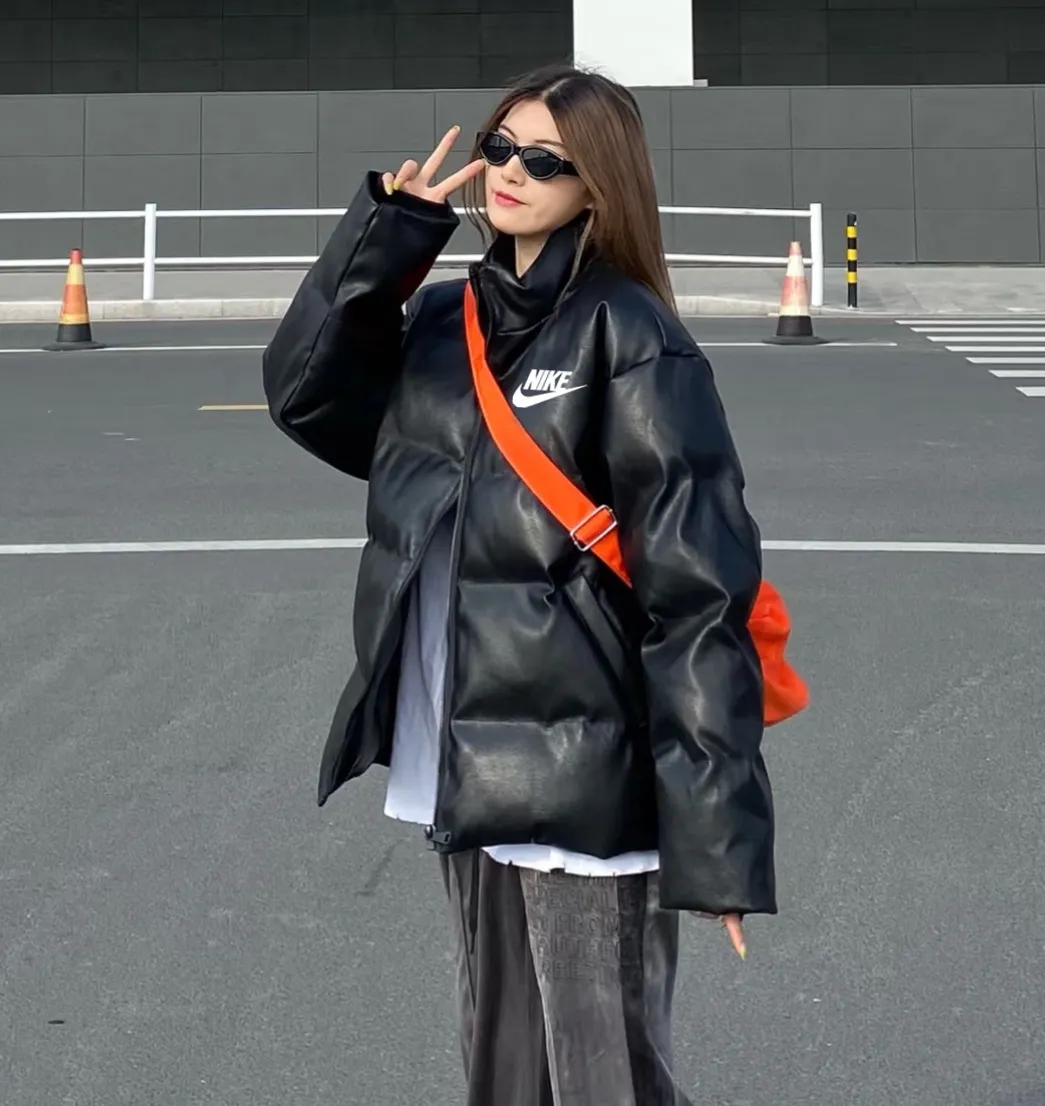 【NIKE  公式旗艦店】ナイキ レザージャケット  ダウンジャケット ご好評に付き再入荷！ 241225