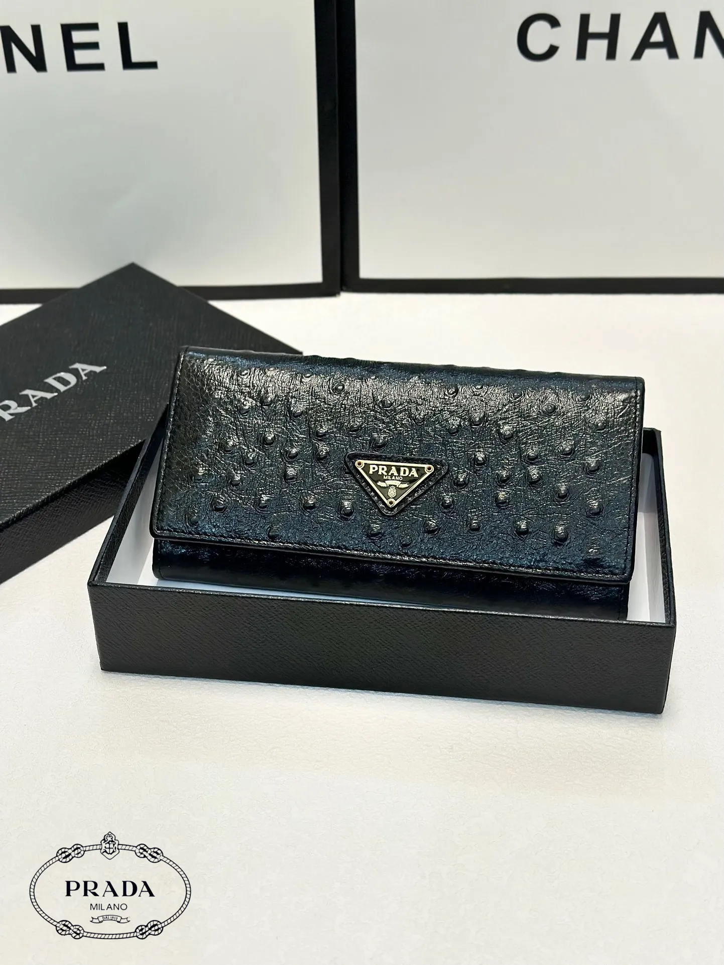 【PRADA 公式旗艦店】プラダ  財布 当日出荷 好評に付き再入荷！19*10CM