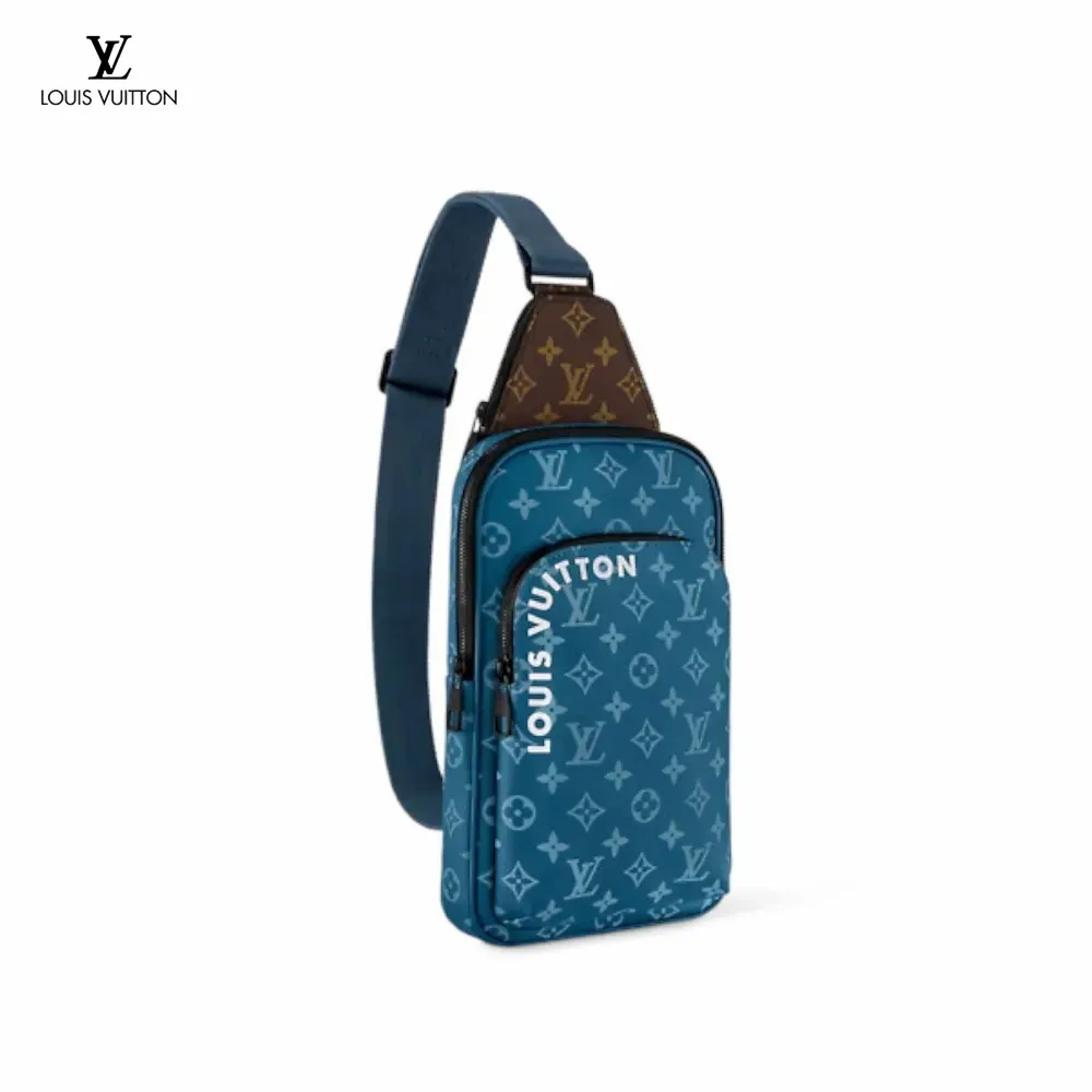 LV 新作 LOUIS VUITTON  ルイヴィトン ボディバッグ ショルダーバッグ ブルー  20*31*7CM  240919
