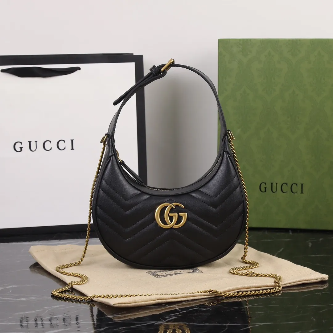 【GUCCI 公式旗艦店】グッチ 脇の下のバッグ 当日出荷 好評に付き再入荷！21*11*5CM