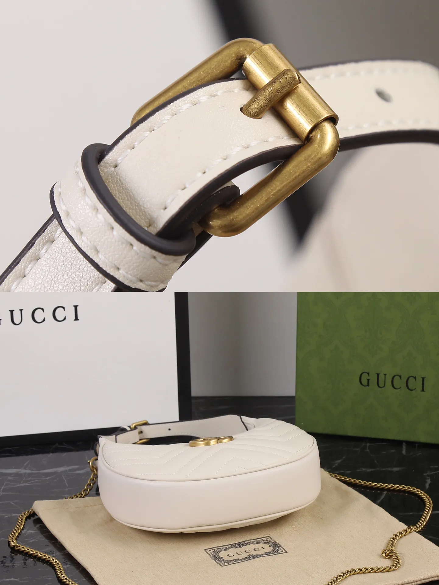 【GUCCI 公式旗艦店】グッチ 脇の下のバッグ 当日出荷 好評に付き再入荷！21*11*5CM