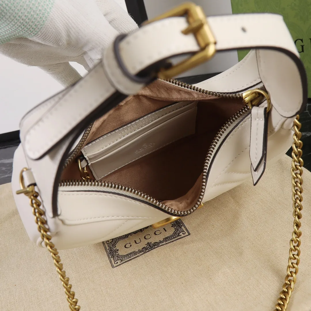【GUCCI 公式旗艦店】グッチ 脇の下のバッグ 当日出荷 好評に付き再入荷！21*11*5CM
