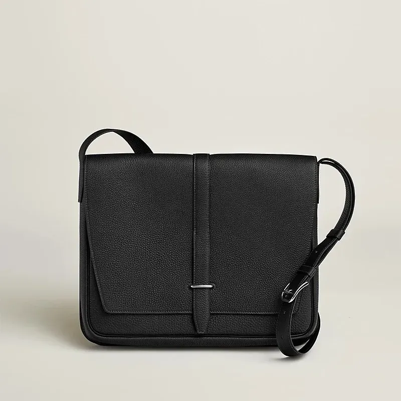 【スリムで使いやすい♪】HERMES エルメス ★ カーフ革 ショルダー バッグ H074774CK89 H074774CK37  36*30.5*5CM 240919