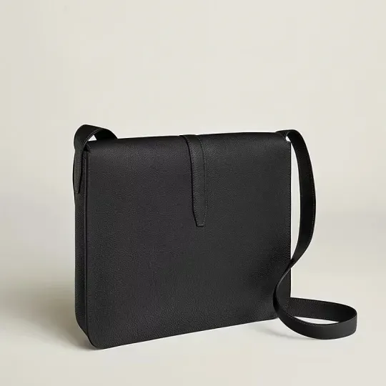 【スリムで使いやすい♪】HERMES エルメス ★ カーフ革 ショルダー バッグ H074774CK89 H074774CK37  36*30.5*5CM 240919