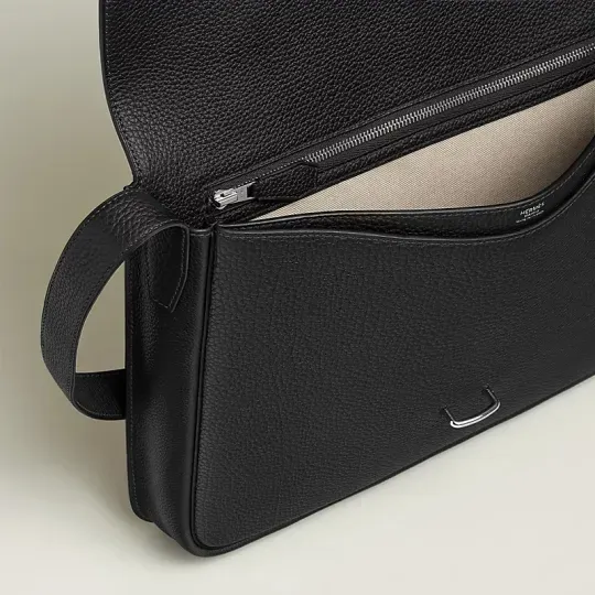 【スリムで使いやすい♪】HERMES エルメス ★ カーフ革 ショルダー バッグ H074774CK89 H074774CK37  36*30.5*5CM 240919
