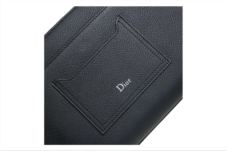 【DIOR  公式 旗艦店】ディオール   クラッチバッグ   当日出荷 好評に付き再入荷！  黒 28*19*6CM