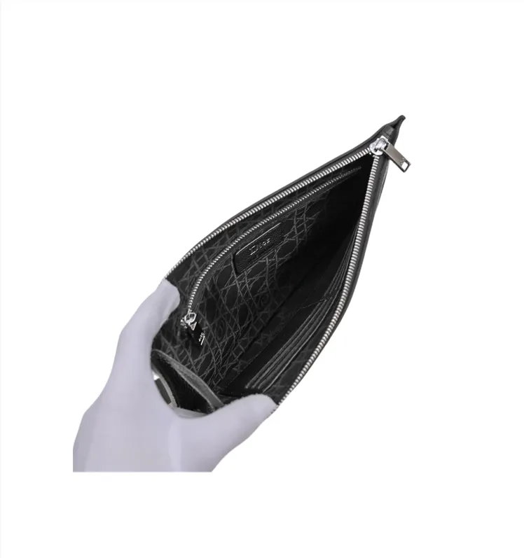 【DIOR  公式 旗艦店】ディオール   クラッチバッグ   当日出荷 好評に付き再入荷！  黒 28*19*1CM