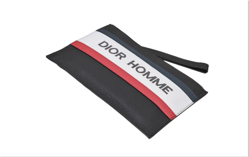 【DIOR  公式 旗艦店】ディオール   クラッチバッグ   当日出荷 好評に付き再入荷！  黒 28*19*1CM