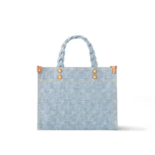 LV  24AW◆Louis Vuitton ルイヴィトン ◆Let Go PM バッグ モノグラム・デニム M24897  28 x 23 x 10.5 CM  240919