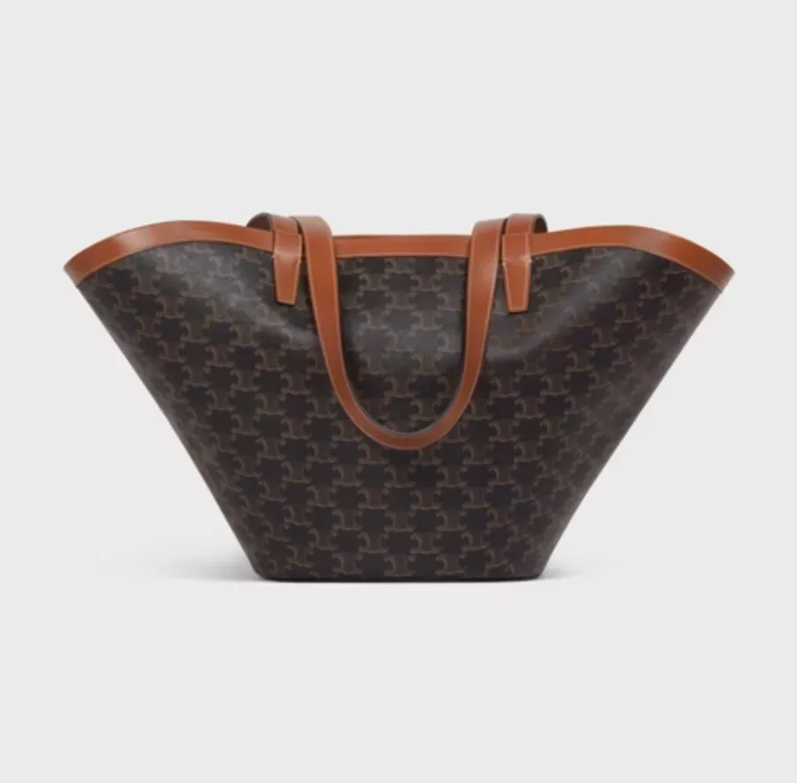【CELINE】セリーヌ ミディアムバシネットバッグ トリオンフ ブラック 58.0cm X 27.0cm X 17.0cm