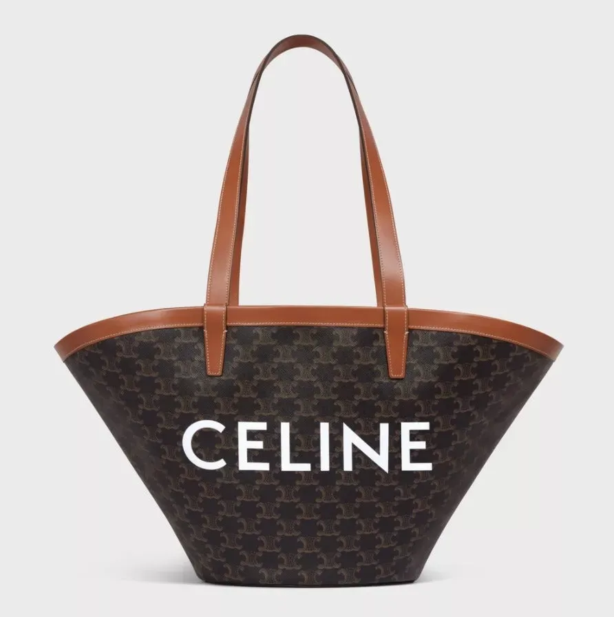 【CELINE】セリーヌ ミディアムバシネットバッグ トリオンフ ブラック 58.0cm X 27.0cm X 17.0cm