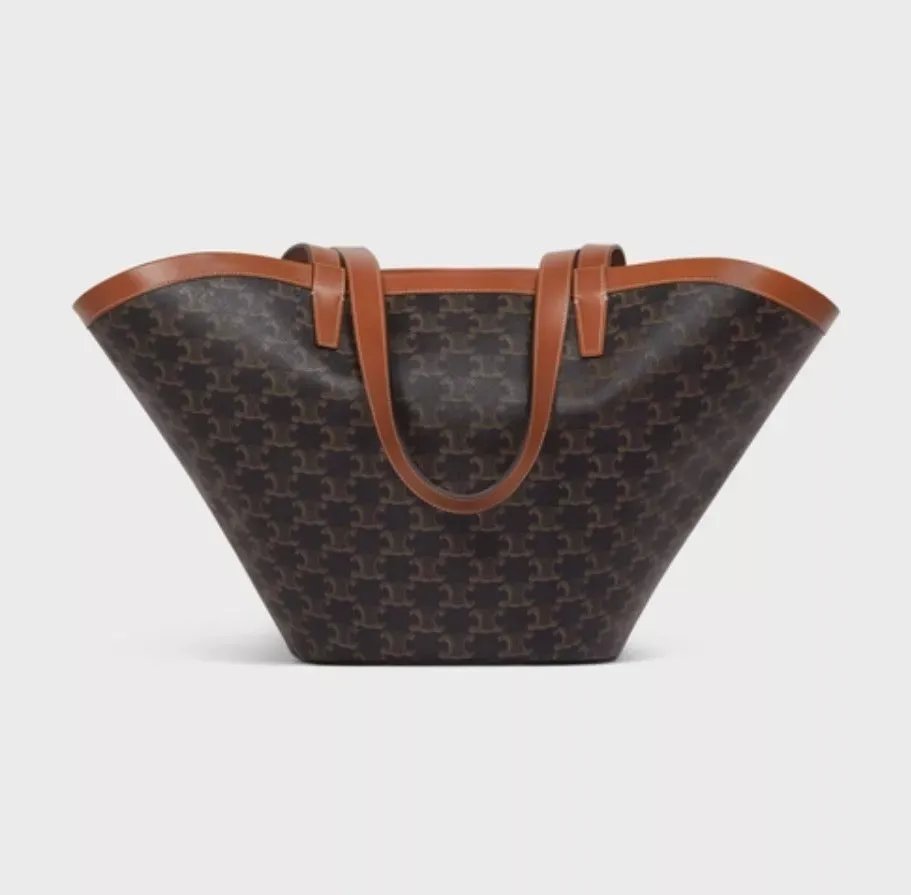 【CELINE】セリーヌ ミディアムバシネットバッグ トリオンフ  ブラック 58.0cm X 27.0cm X 17.0cm
