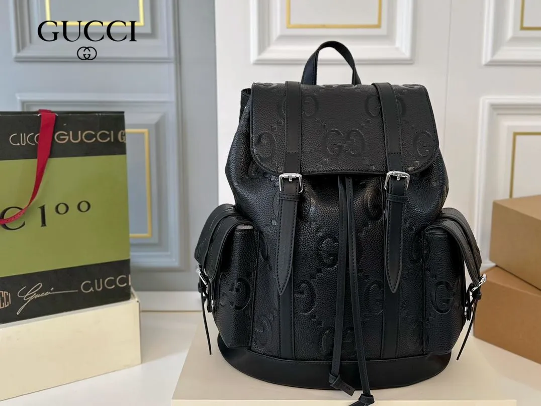 【GUCCI 公式旗艦店】グッチ リュックサック 当日出荷 好評に付き再入荷！33*40CM  240724