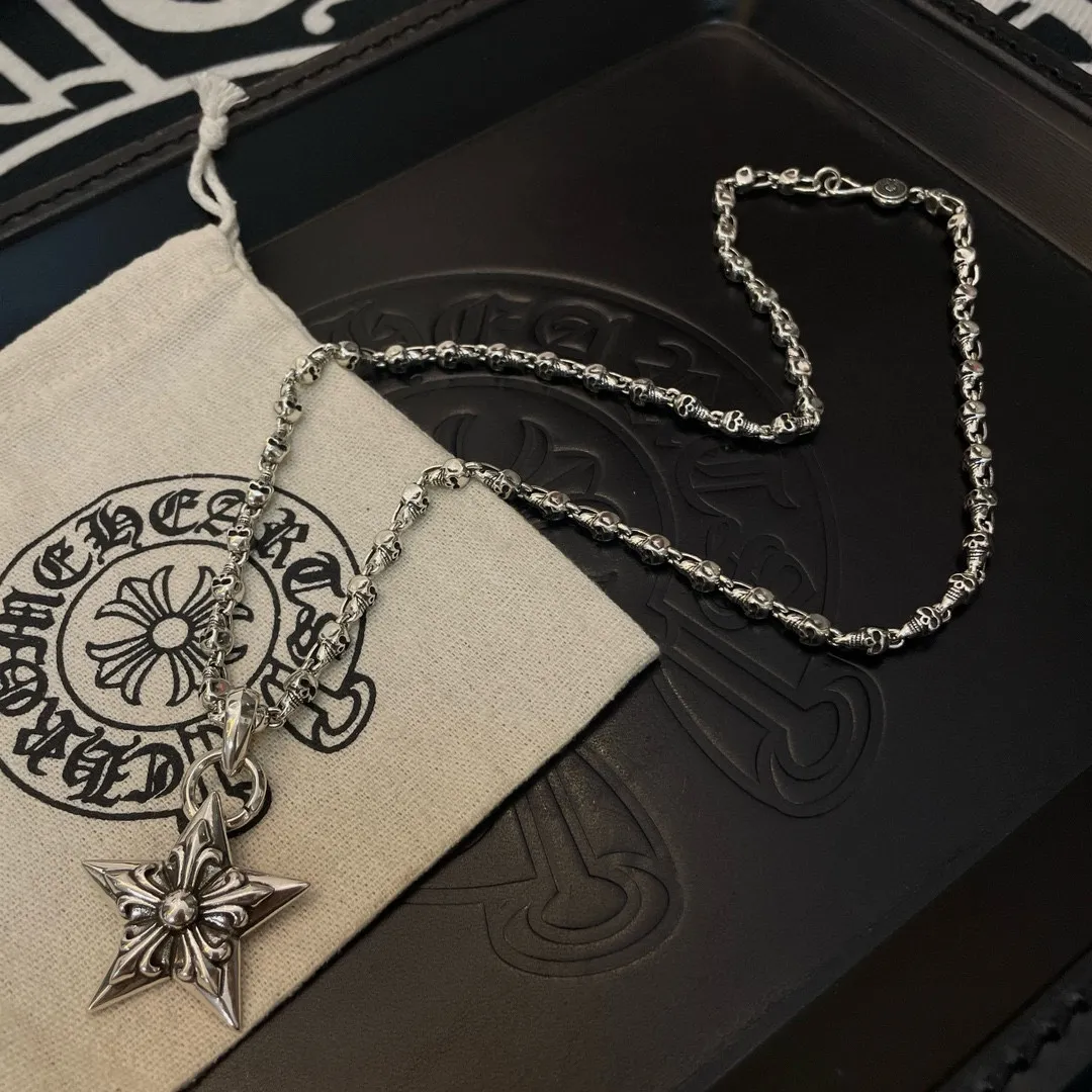 【CHROME HEARTS】ネックレス、新しいネックレス万能シンプルファッションオーナメント 250228