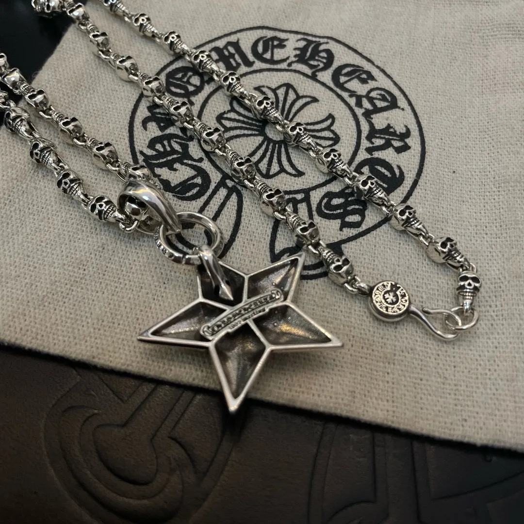 【CHROME HEARTS】ネックレス、新しいネックレス万能シンプルファッションオーナメント 250228