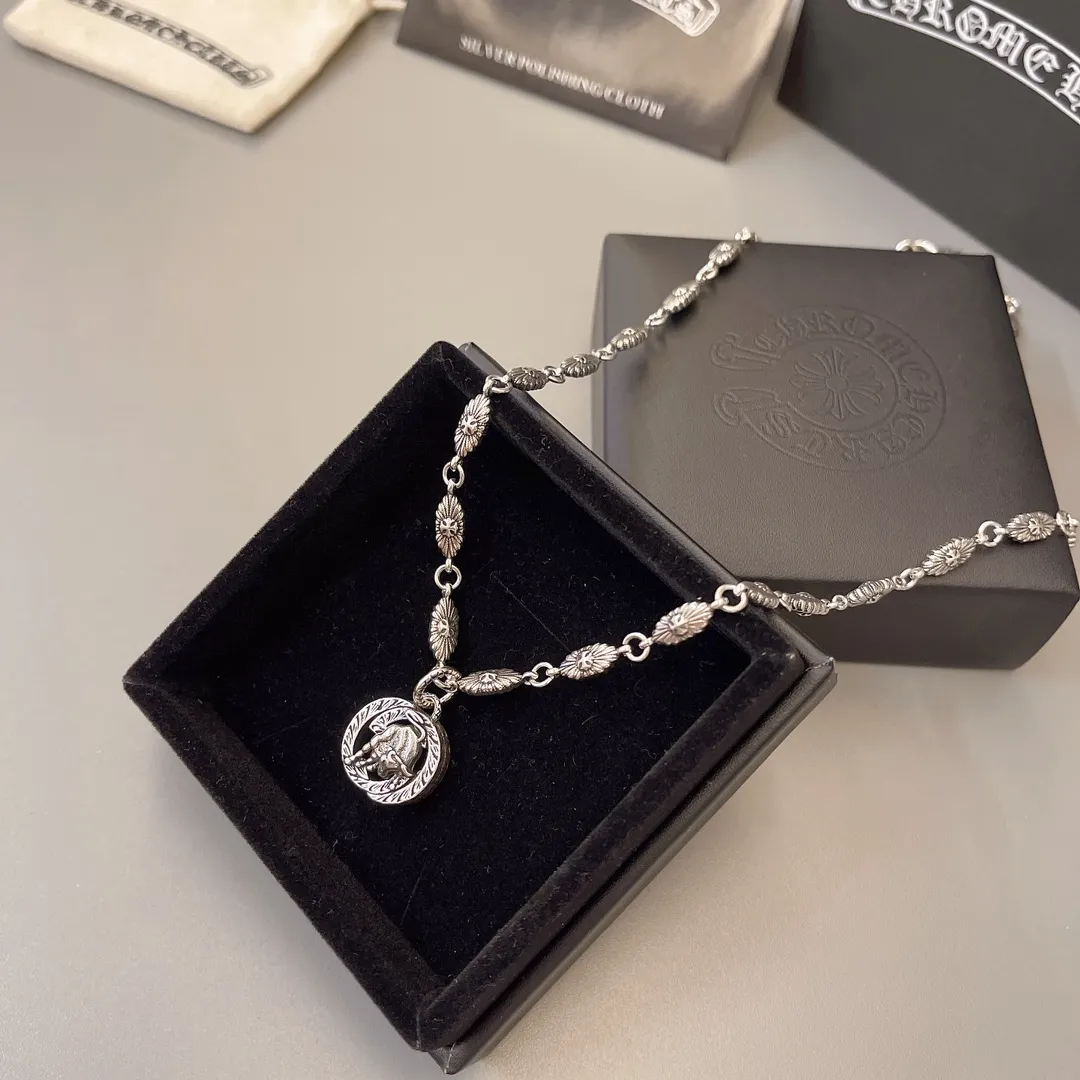 【CHROME HEARTS】ネックレス、新しいネックレス万能シンプルファッションオーナメント 250228