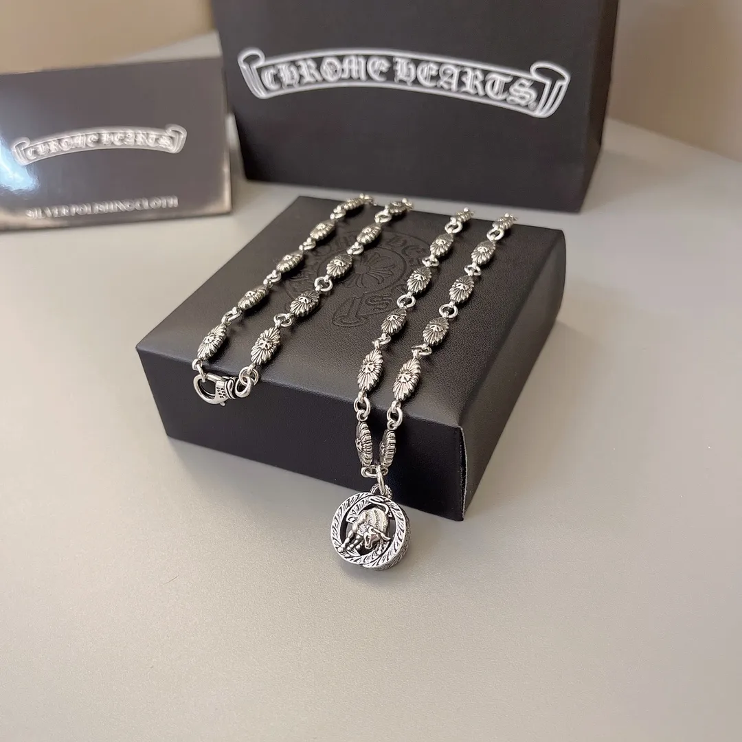 【CHROME HEARTS】ネックレス、新しいネックレス万能シンプルファッションオーナメント 250228