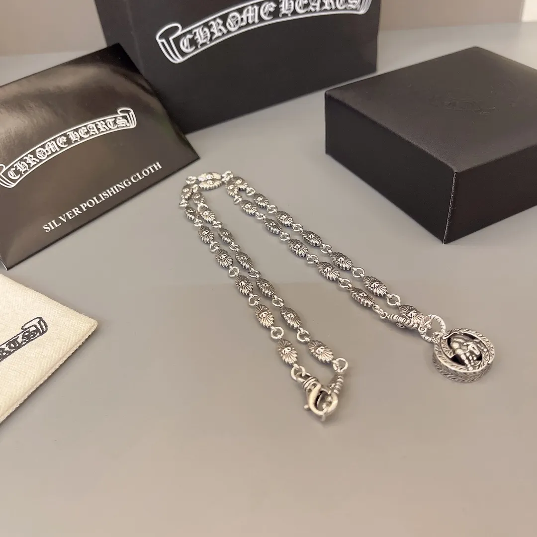 【CHROME HEARTS】ネックレス、新しいネックレス万能シンプルファッションオーナメント 250228