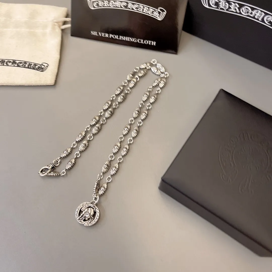 【CHROME HEARTS】ネックレス、新しいネックレス万能シンプルファッションオーナメント 250228