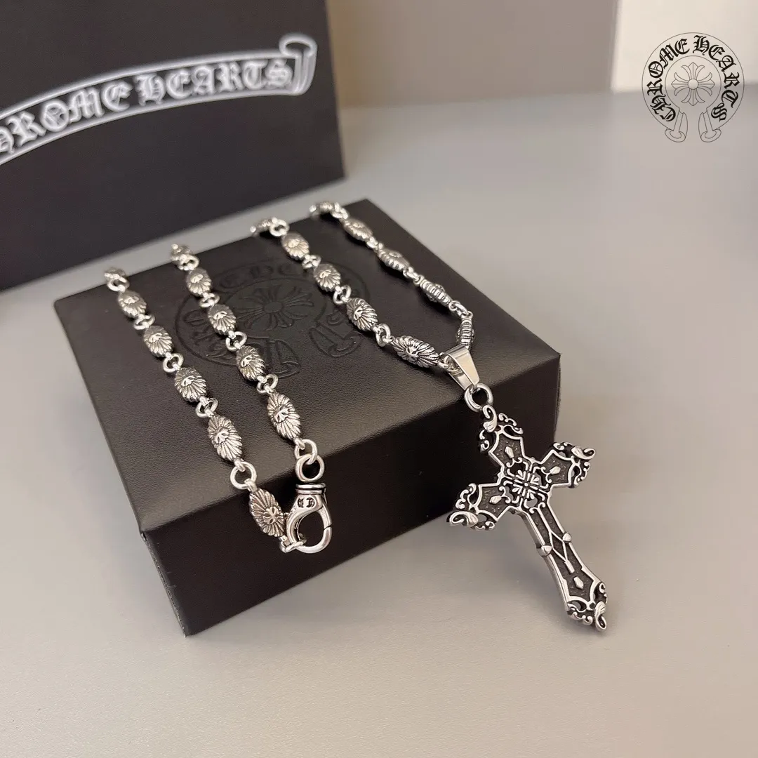 【CHROME HEARTS】ネックレス、新しいネックレス万能シンプルファッションオーナメント 250228