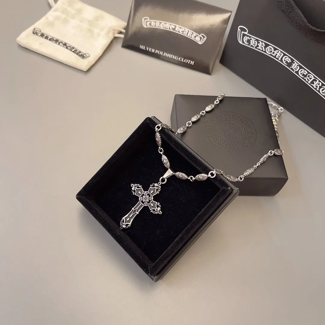 【CHROME HEARTS】ネックレス、新しいネックレス万能シンプルファッションオーナメント 250228
