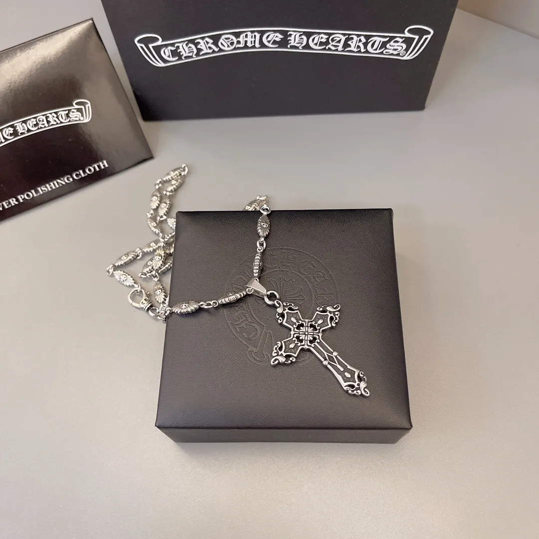 【CHROME HEARTS】ネックレス、新しいネックレス万能シンプルファッションオーナメント 250228