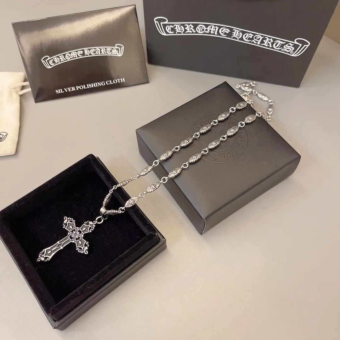 【CHROME HEARTS】ネックレス、新しいネックレス万能シンプルファッションオーナメント 250228