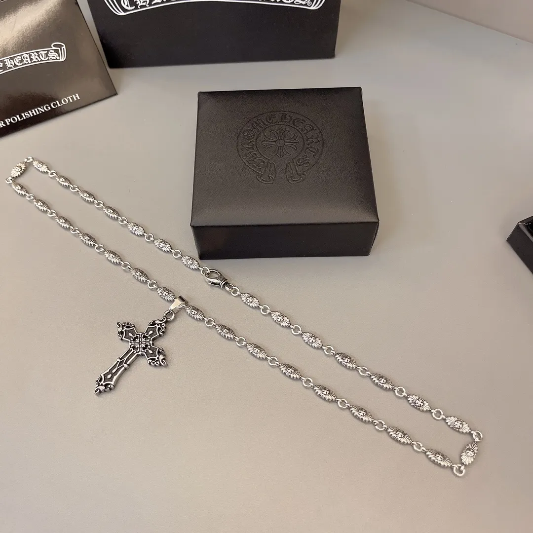 【CHROME HEARTS】ネックレス、新しいネックレス万能シンプルファッションオーナメント 250228