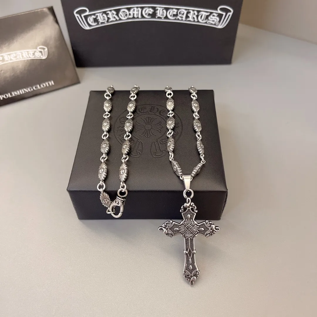 【CHROME HEARTS】ネックレス、新しいネックレス万能シンプルファッションオーナメント 250228