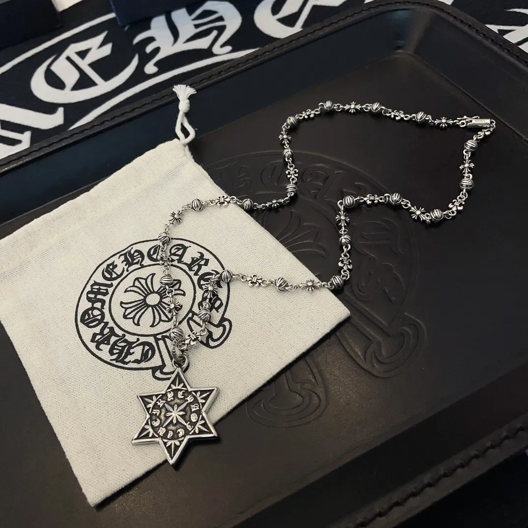 【CHROME HEARTS】ネックレス、新しいネックレス万能シンプルファッションオーナメント 250228