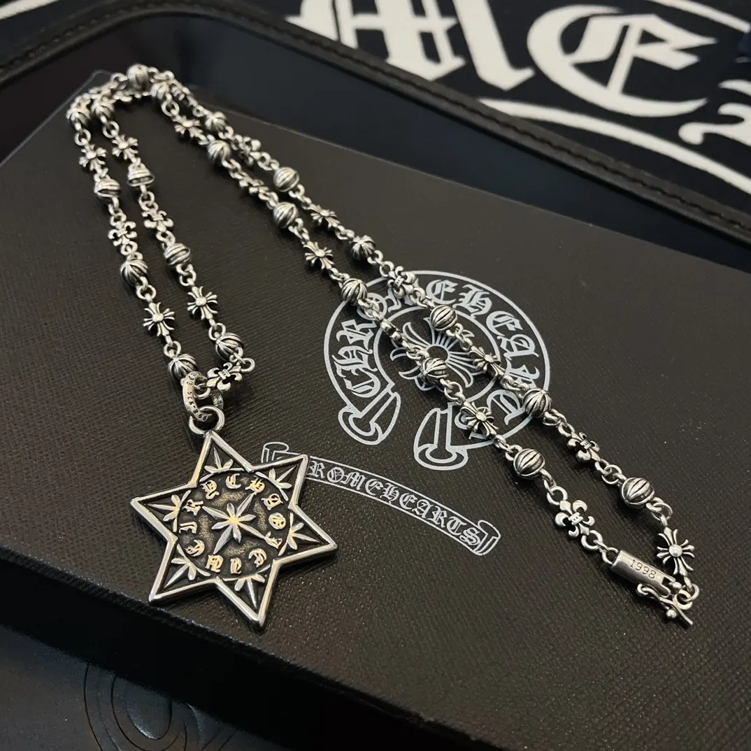 【CHROME HEARTS】ネックレス、新しいネックレス万能シンプルファッションオーナメント 250228