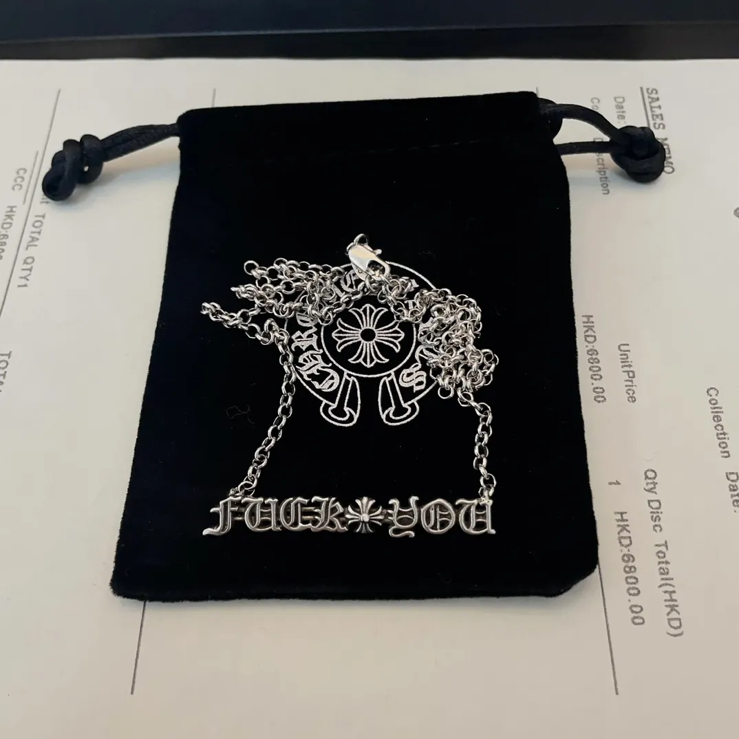 【CHROME HEARTS】ネックレス、新しいネックレス万能シンプルファッションオーナメント 250228
