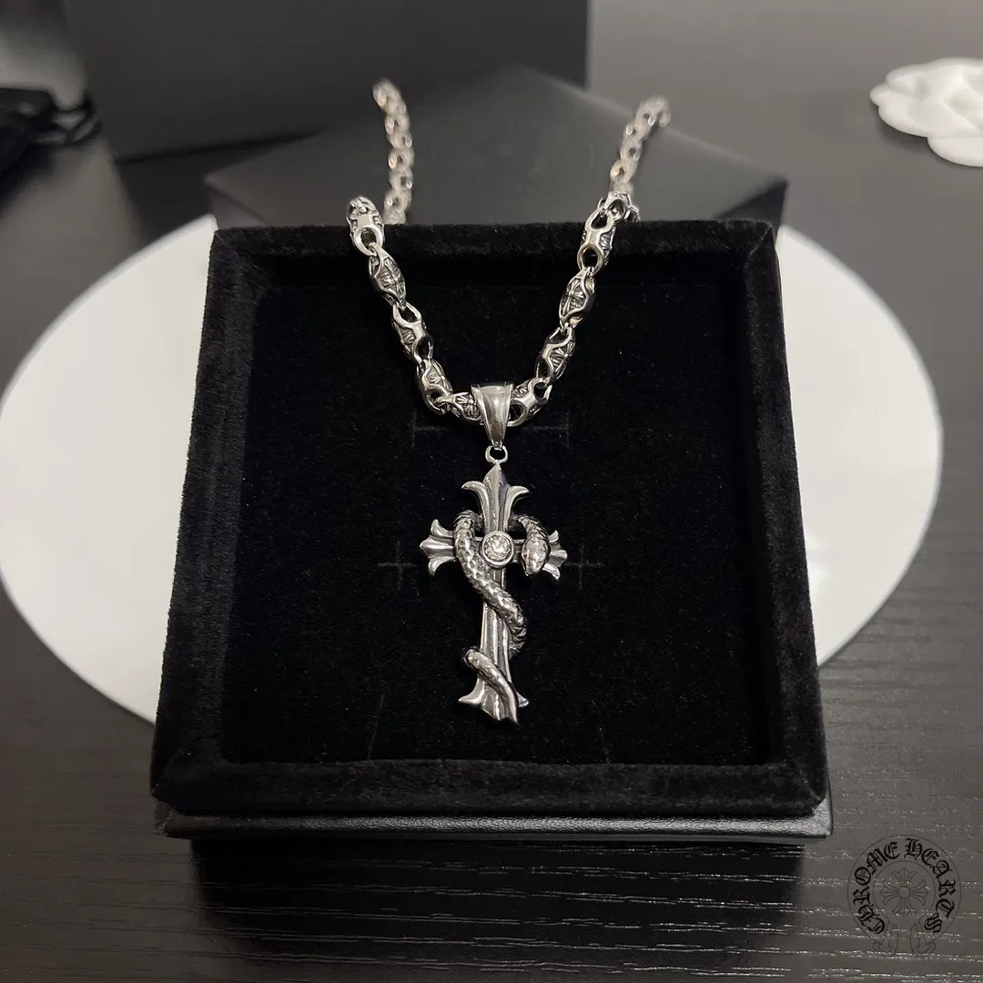 【CHROME HEARTS】ネックレス、新しいネックレス万能シンプルファッションオーナメント 250228