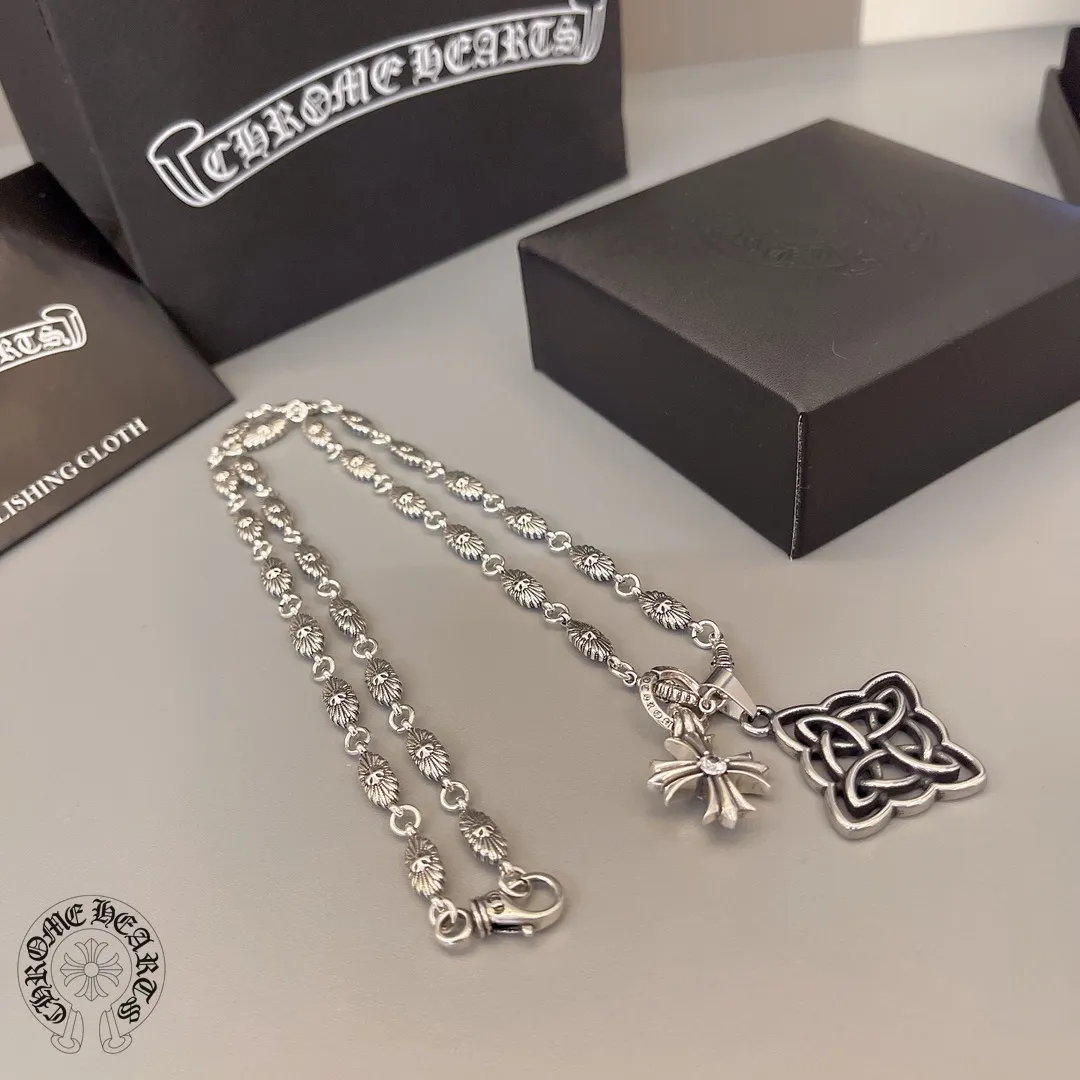 【CHROME HEARTS】ネックレス、新しいネックレス万能シンプルファッションオーナメント  241014