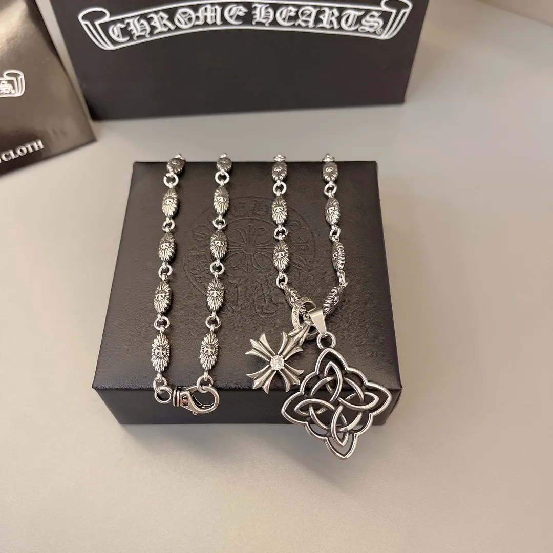 【CHROME HEARTS】ネックレス、新しいネックレス万能シンプルファッションオーナメント  241014