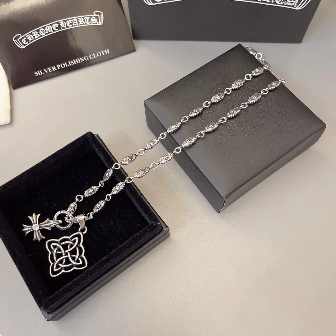 【CHROME HEARTS】ネックレス、新しいネックレス万能シンプルファッションオーナメント  241014