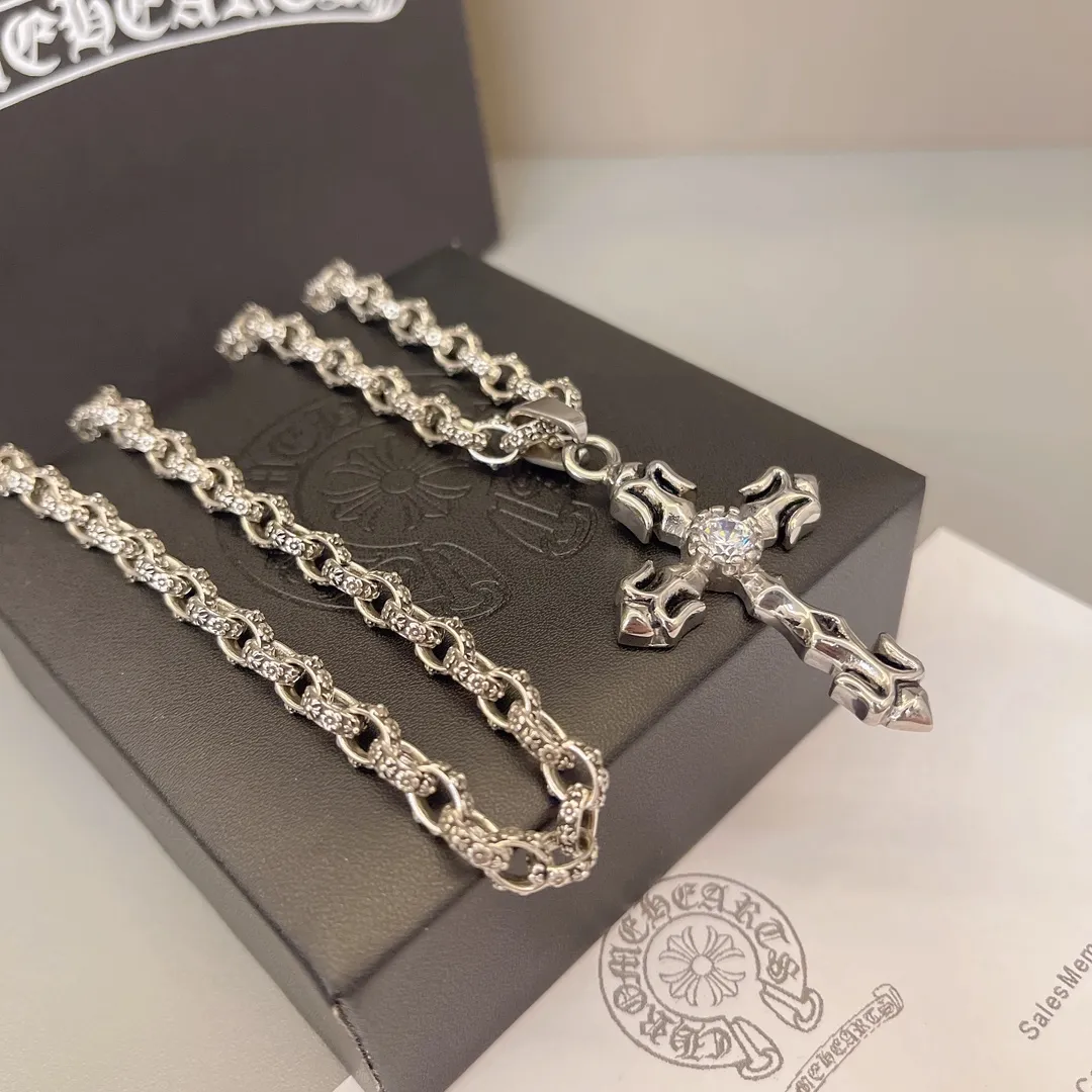 【CHROME HEARTS】ネックレス、新しいネックレス万能シンプルファッションオーナメント  241014