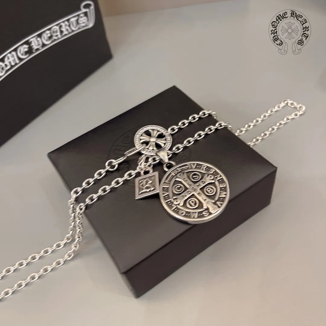 【CHROME HEARTS】ネックレス、新しいネックレス万能シンプルファッションオーナメント  241014