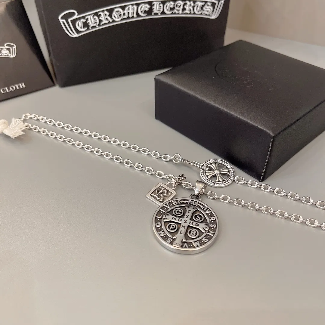 【CHROME HEARTS】ネックレス、新しいネックレス万能シンプルファッションオーナメント  241014