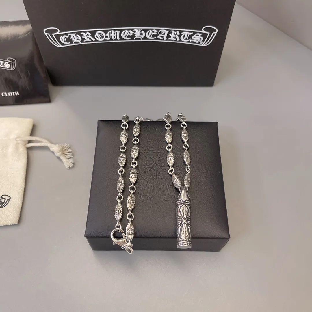 【CHROME HEARTS】ネックレス、新しいネックレス万能シンプルファッションオーナメント  241014