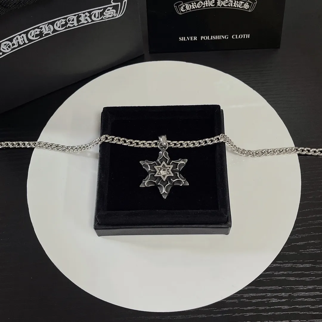 【CHROME HEARTS】ネックレス、新しいネックレス万能シンプルファッションオーナメント  241014