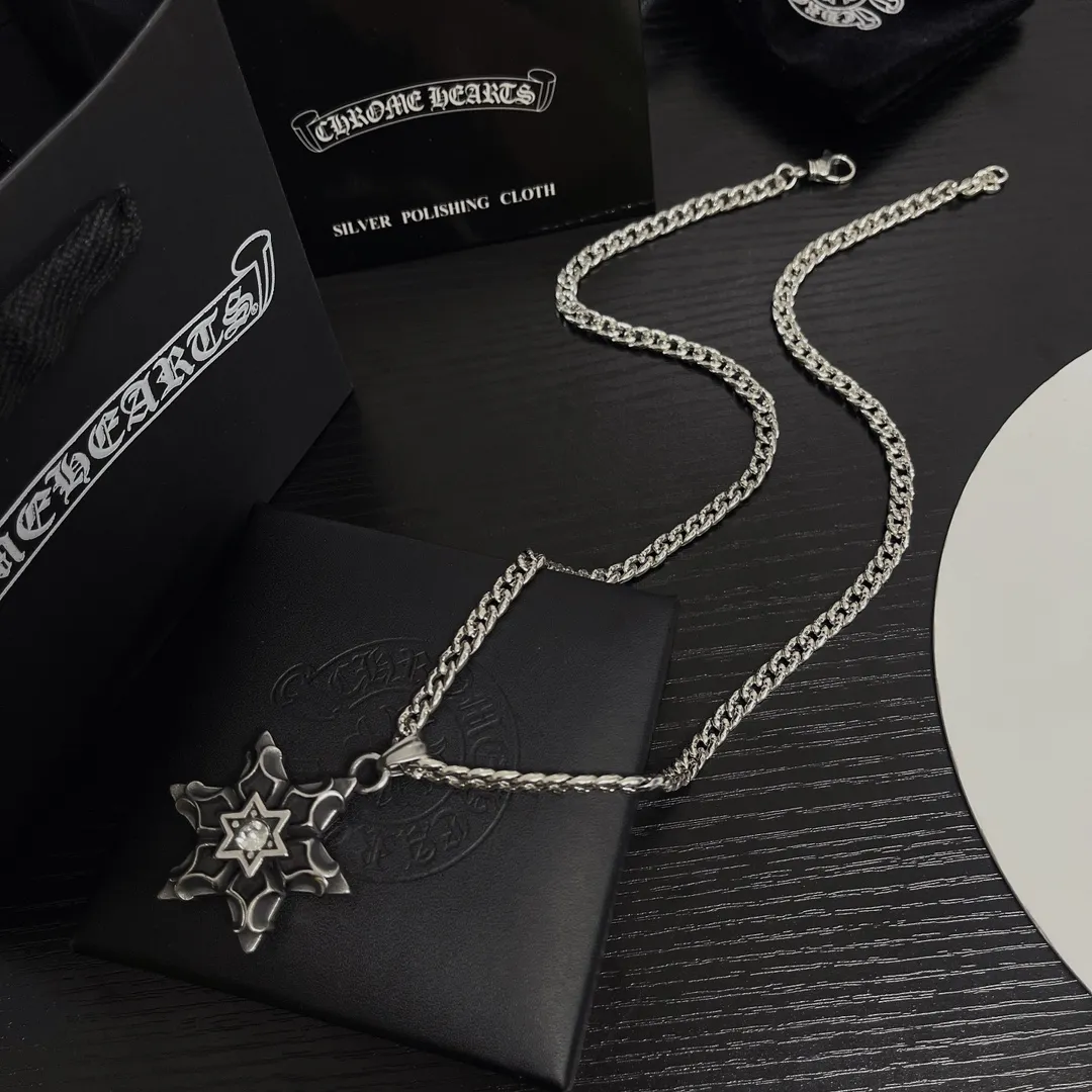 【CHROME HEARTS】ネックレス、新しいネックレス万能シンプルファッションオーナメント  241014