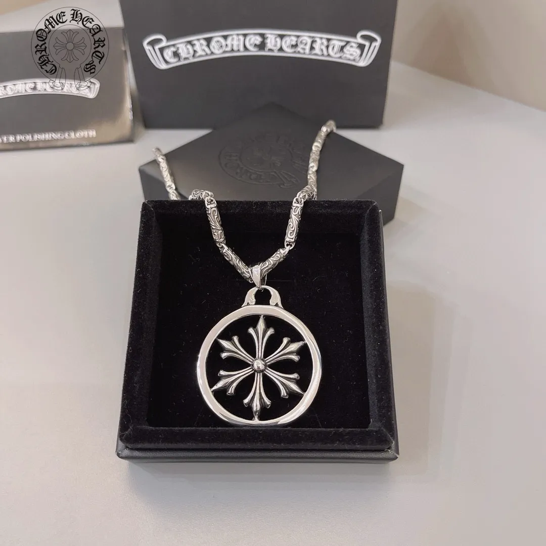 【CHROME HEARTS】ネックレス、新しいネックレス万能シンプルファッションオーナメント240812