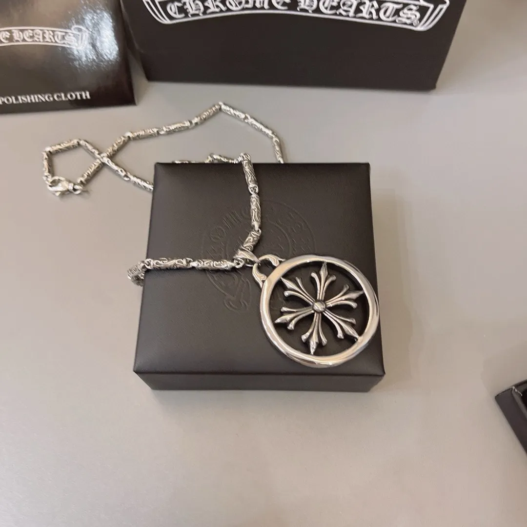 【CHROME HEARTS】ネックレス、新しいネックレス万能シンプルファッションオーナメント240812