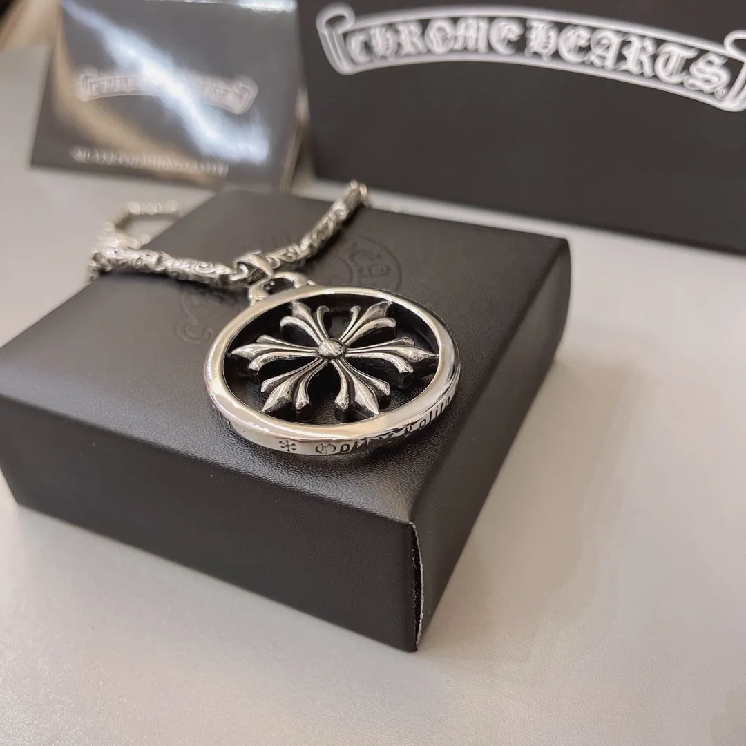 【CHROME HEARTS】ネックレス、新しいネックレス万能シンプルファッションオーナメント240812