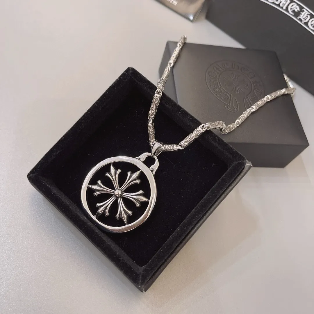 【CHROME HEARTS】ネックレス、新しいネックレス万能シンプルファッションオーナメント240812