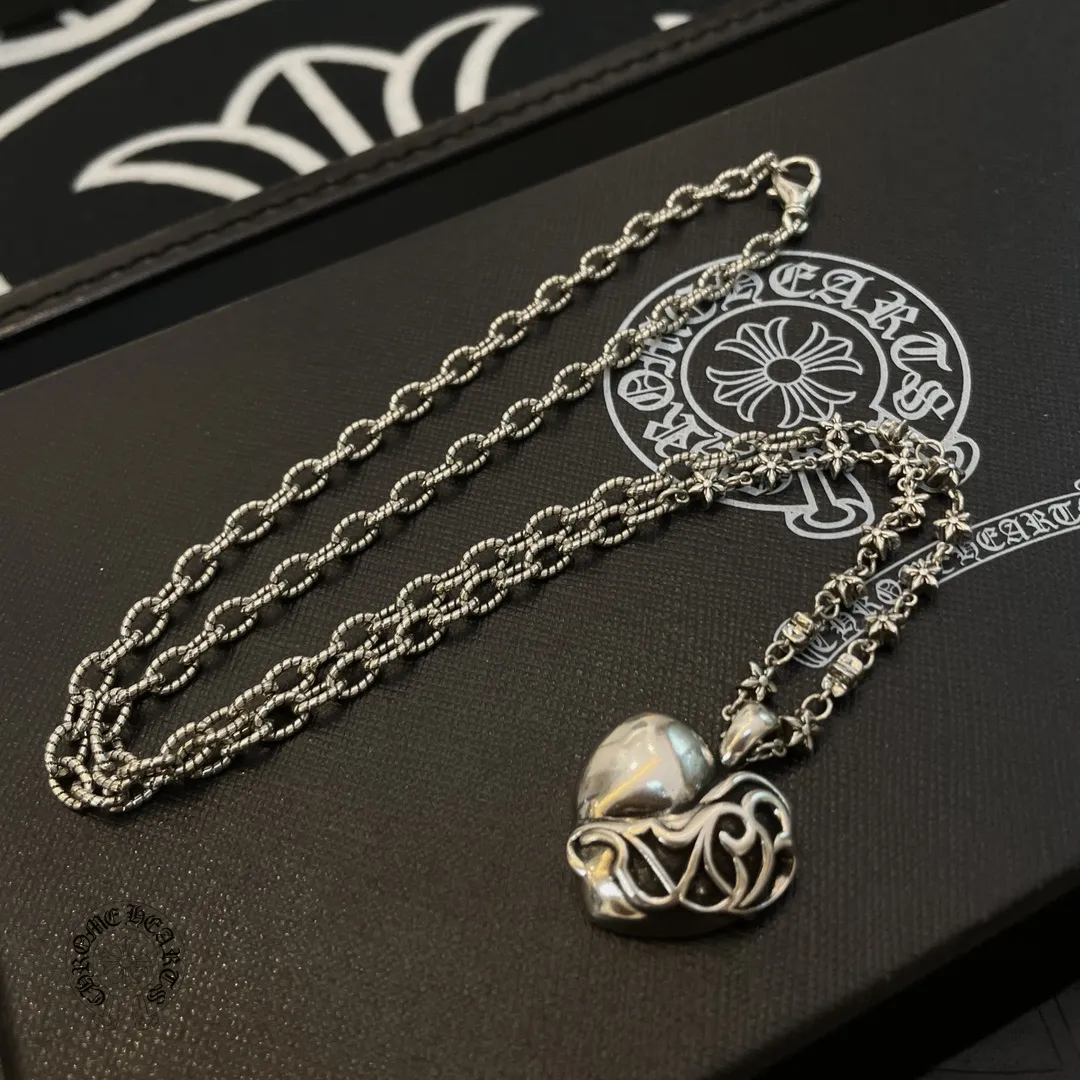 【CHROME HEARTS】ネックレス、新しいネックレス万能シンプルファッションオーナメント240812